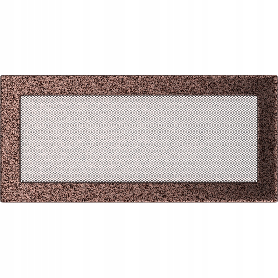Vetrací komínový rošt Copper Mesh 17x37cm