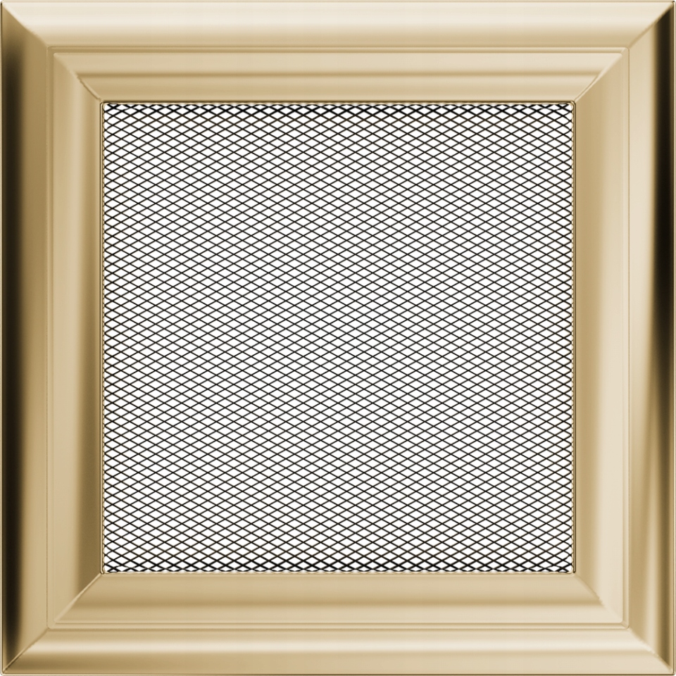 Vetracia mriežka Oskar | Zlato | 17x17