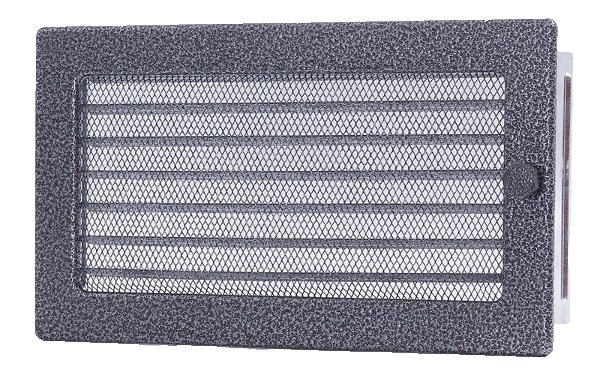 Čierno-strieborná mriežka 17 × 30 so závierkou-KVALITA
