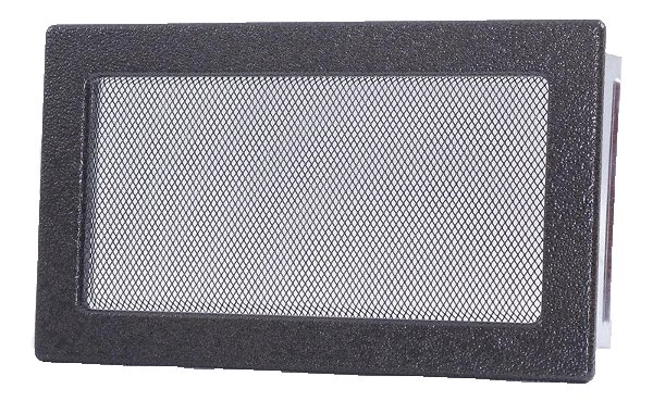 Čierno-zlatý gril 17 × 49 krb, ventilácia
