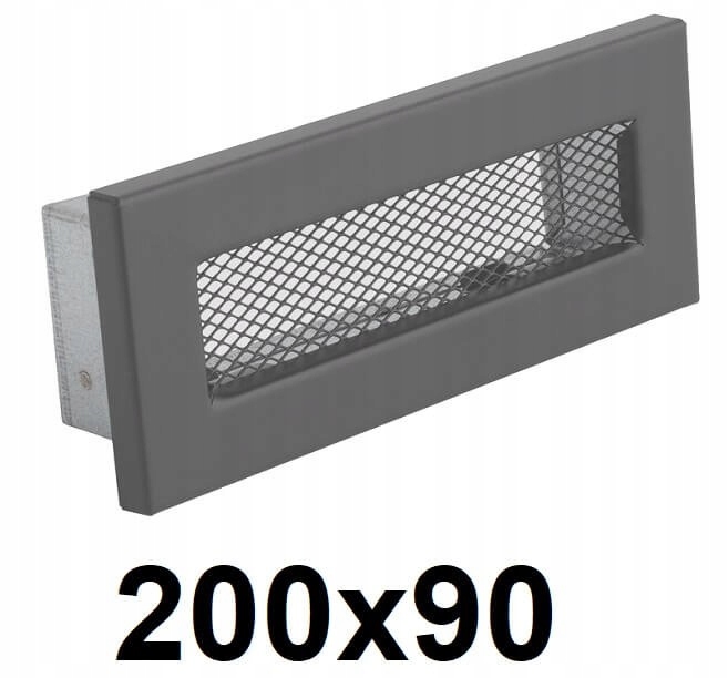 Potrubie 200 × 90 [mm] GRAFIT