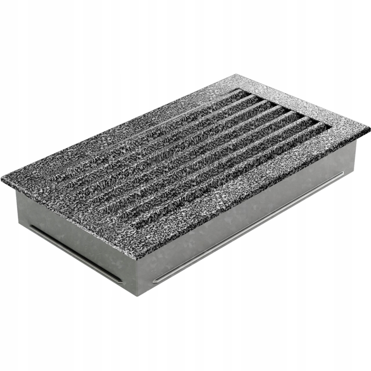 Krbová mriežka FRESH čierna a strieborná 17 × 30 + zdarma