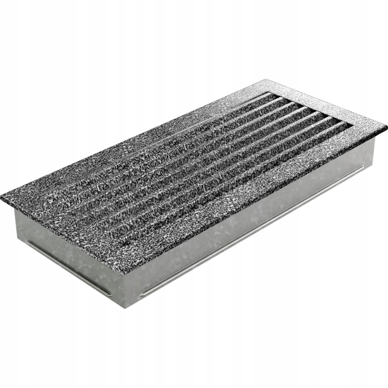 Krbová mriežka FRESH čierna a strieborná 17 × 37 + zdarma