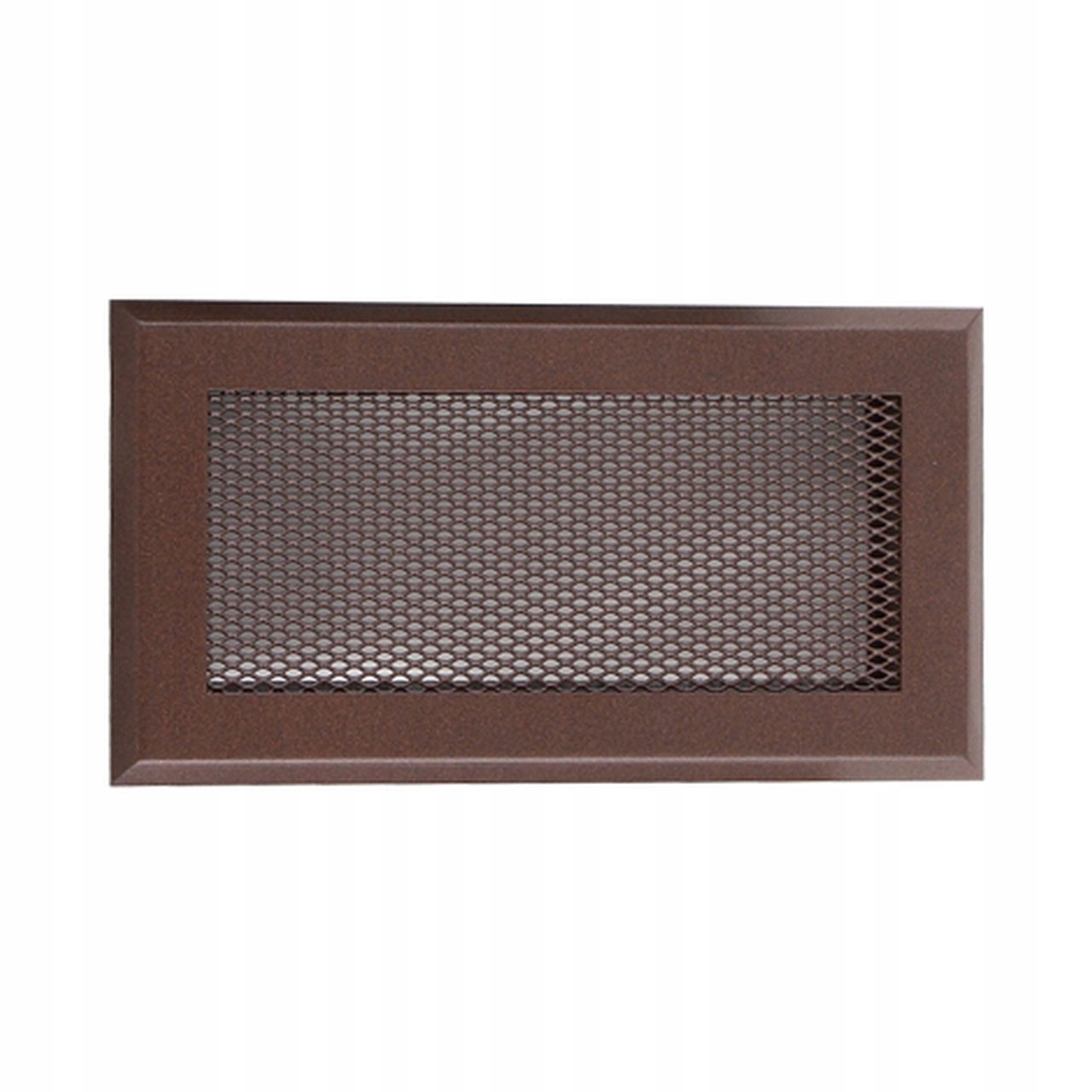 Krbový rošt 10x20cm trblietavo hnedý + zdarma
