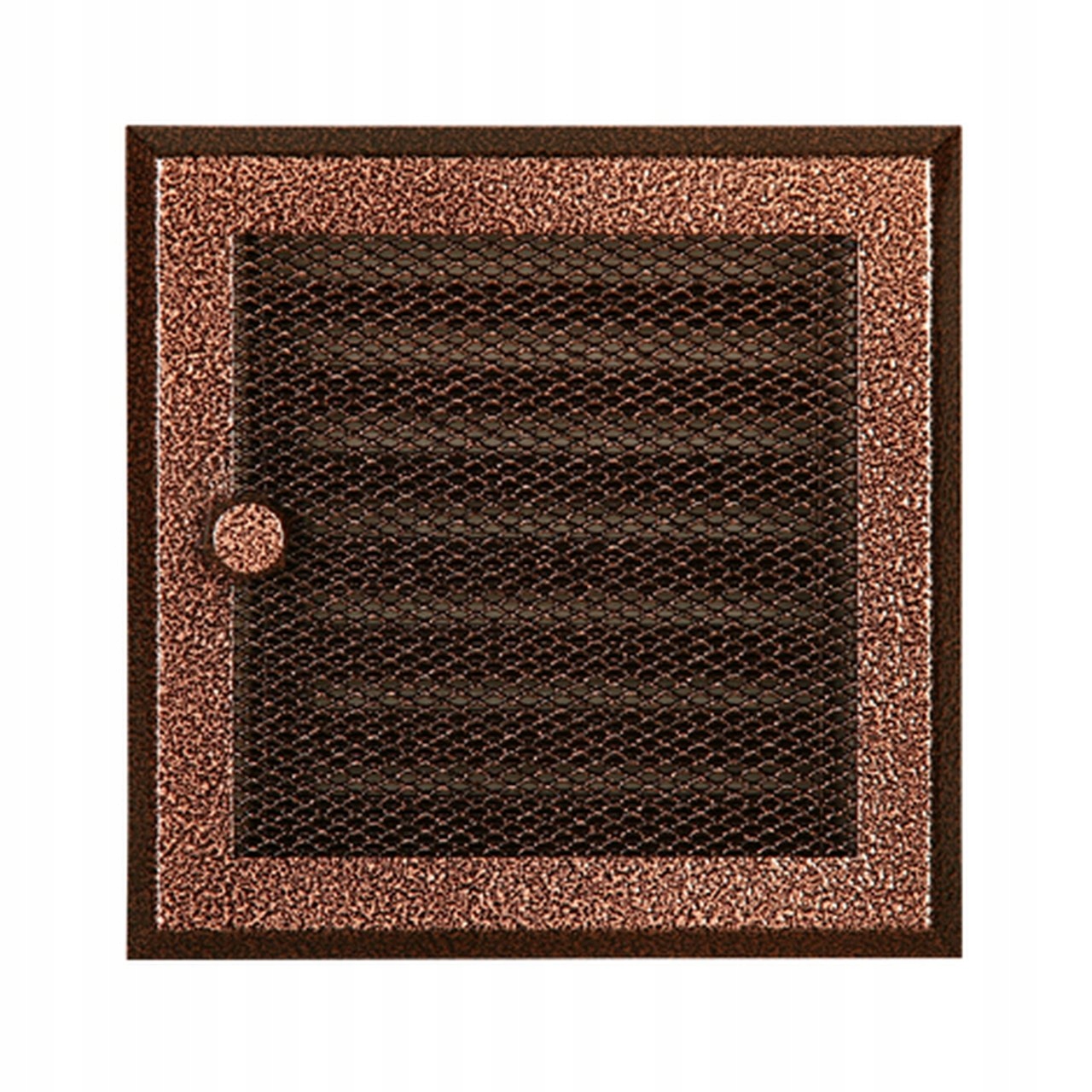 Krbový rošt 16x16 stará medená uzávierka + zdarma