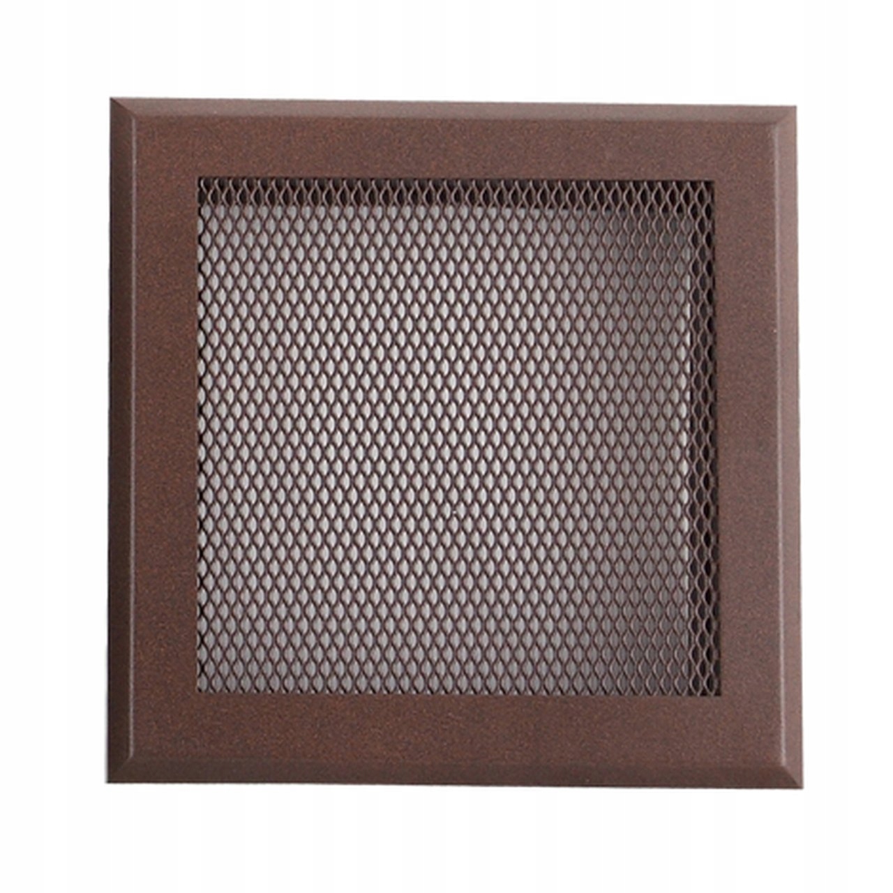 Krbový rošt 16x16cm trblietavo hnedý + zdarma