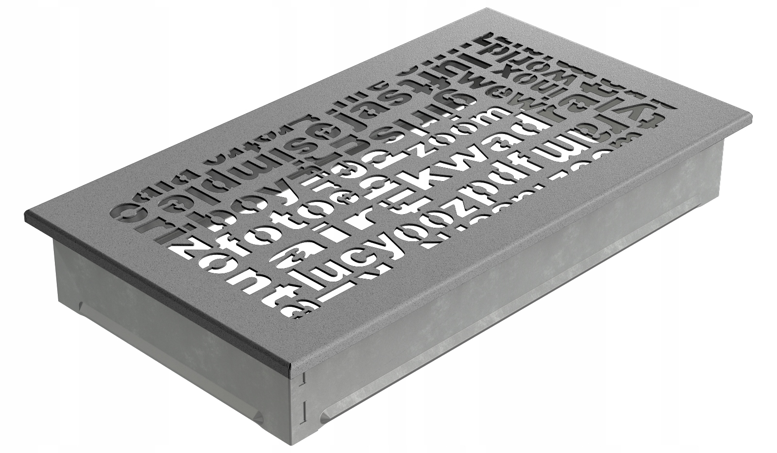 Krbový rošt ABC granito 17x30 vetranie