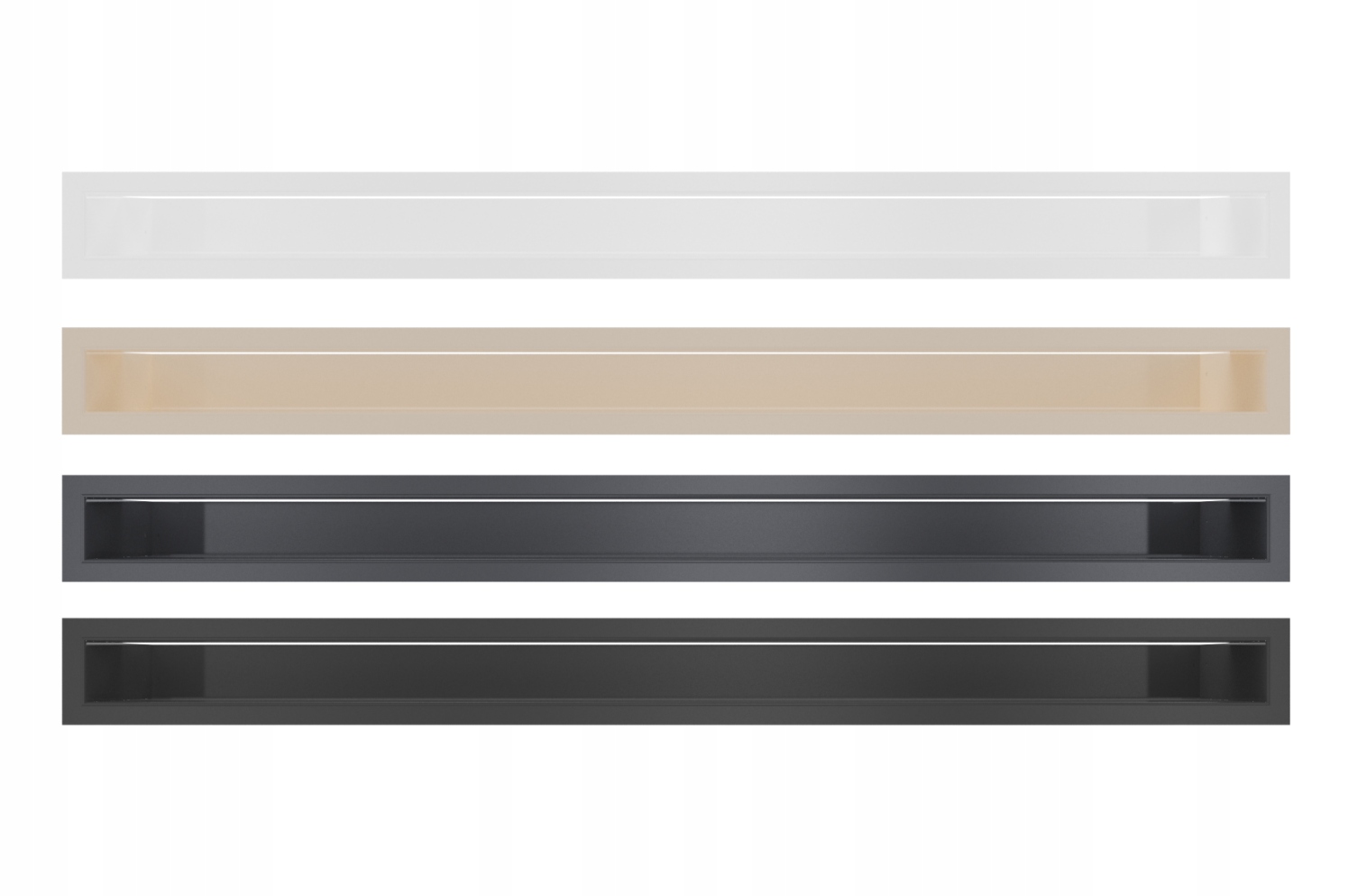 Krbový rošt LUFT 60x800 mm SF 4 FARBY GRILU