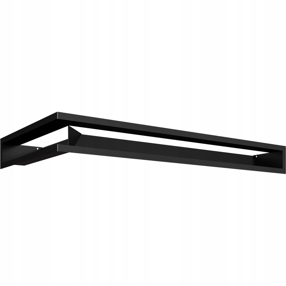 Krb LUFT CORNER čierny 40 × 80 × 9