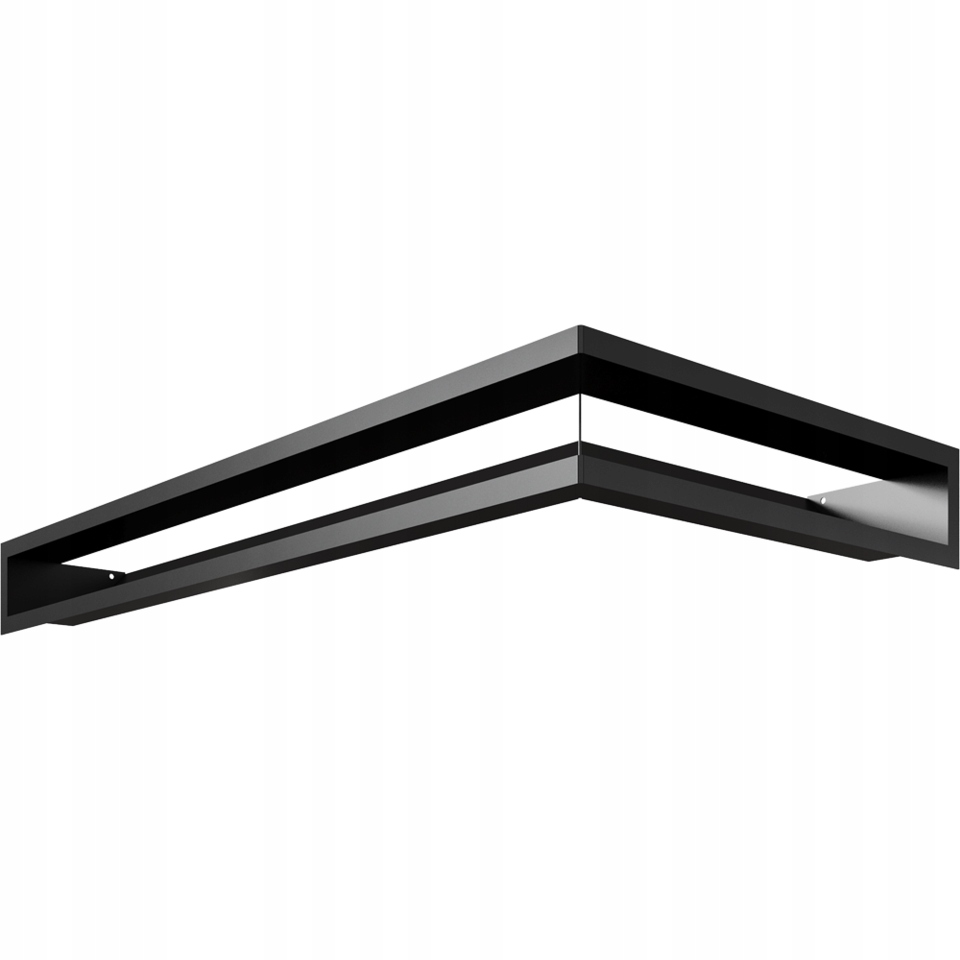 Krb LUFT CORNER čierny 80 × 40 × 9