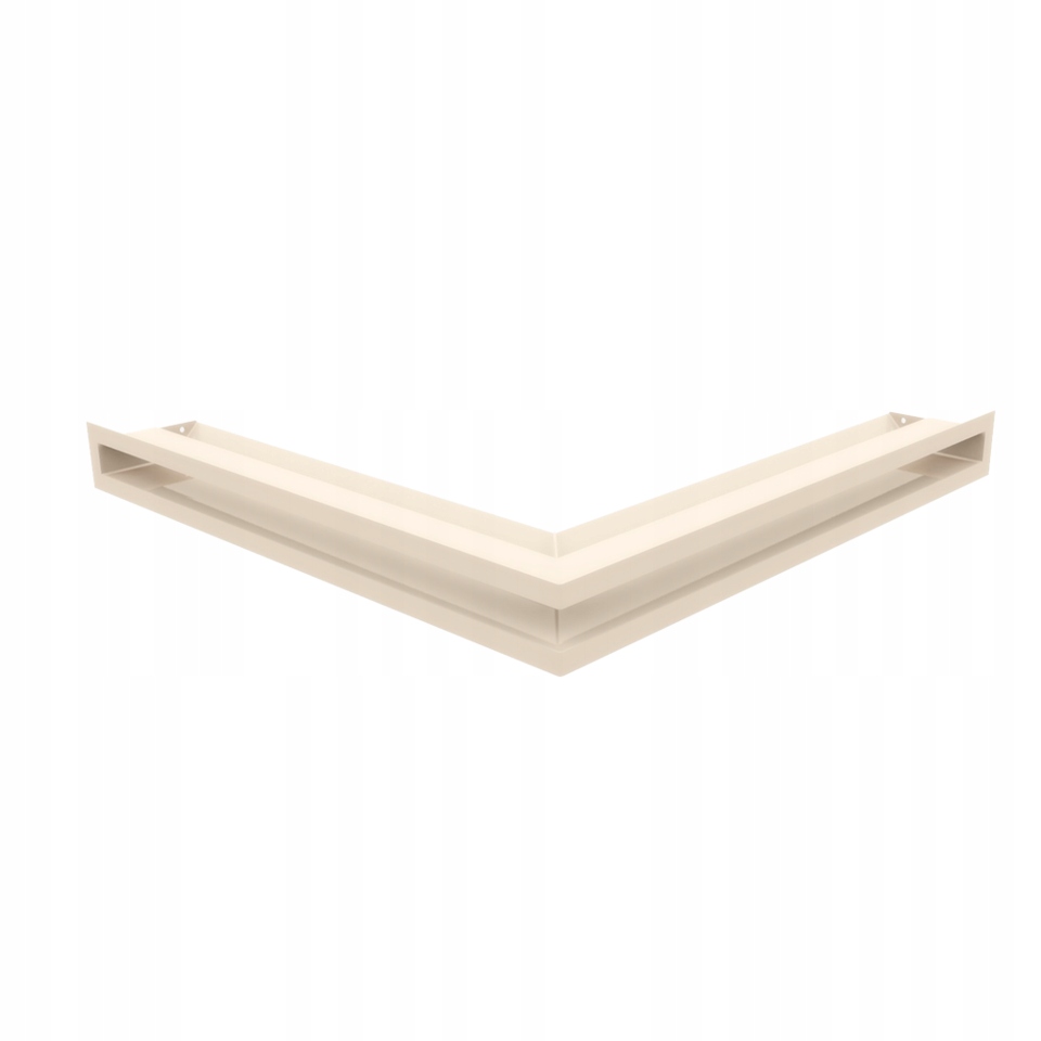 Krbová roštenka LUFT CORNER krémová 56x56x6