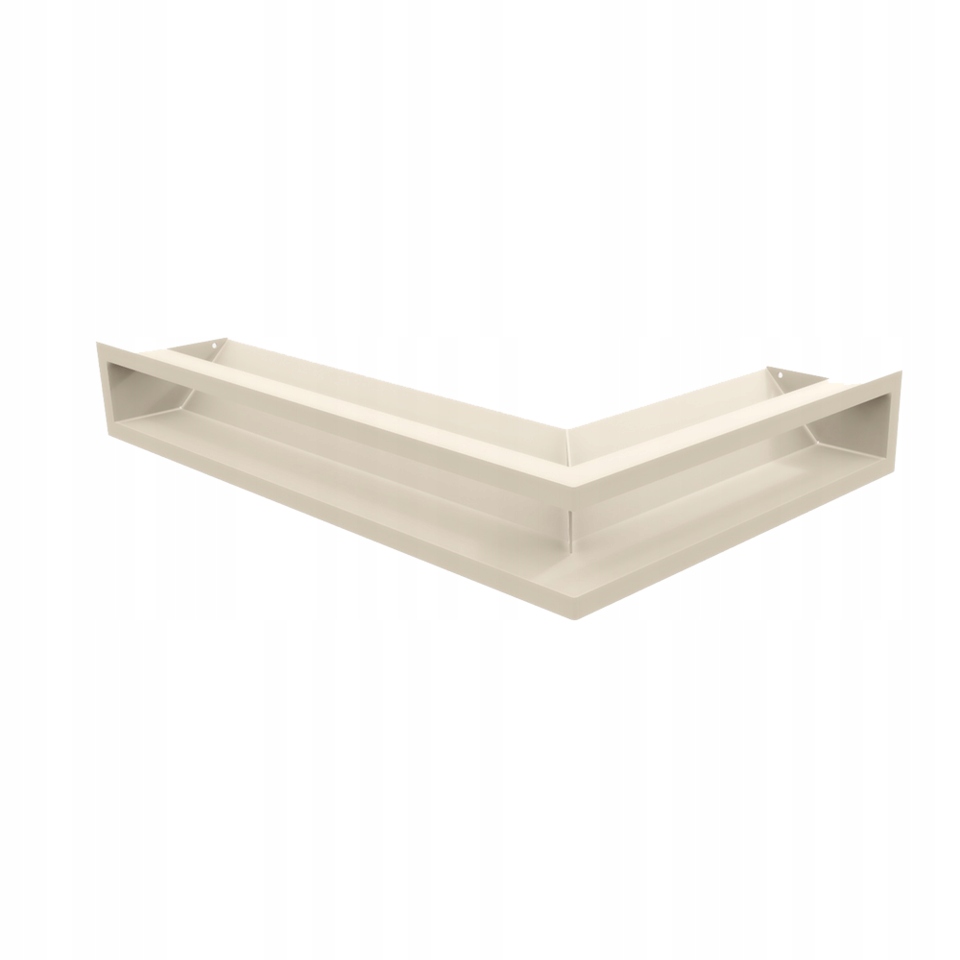 Krbová roštenka LUFT CORNER krémová 60x40x9