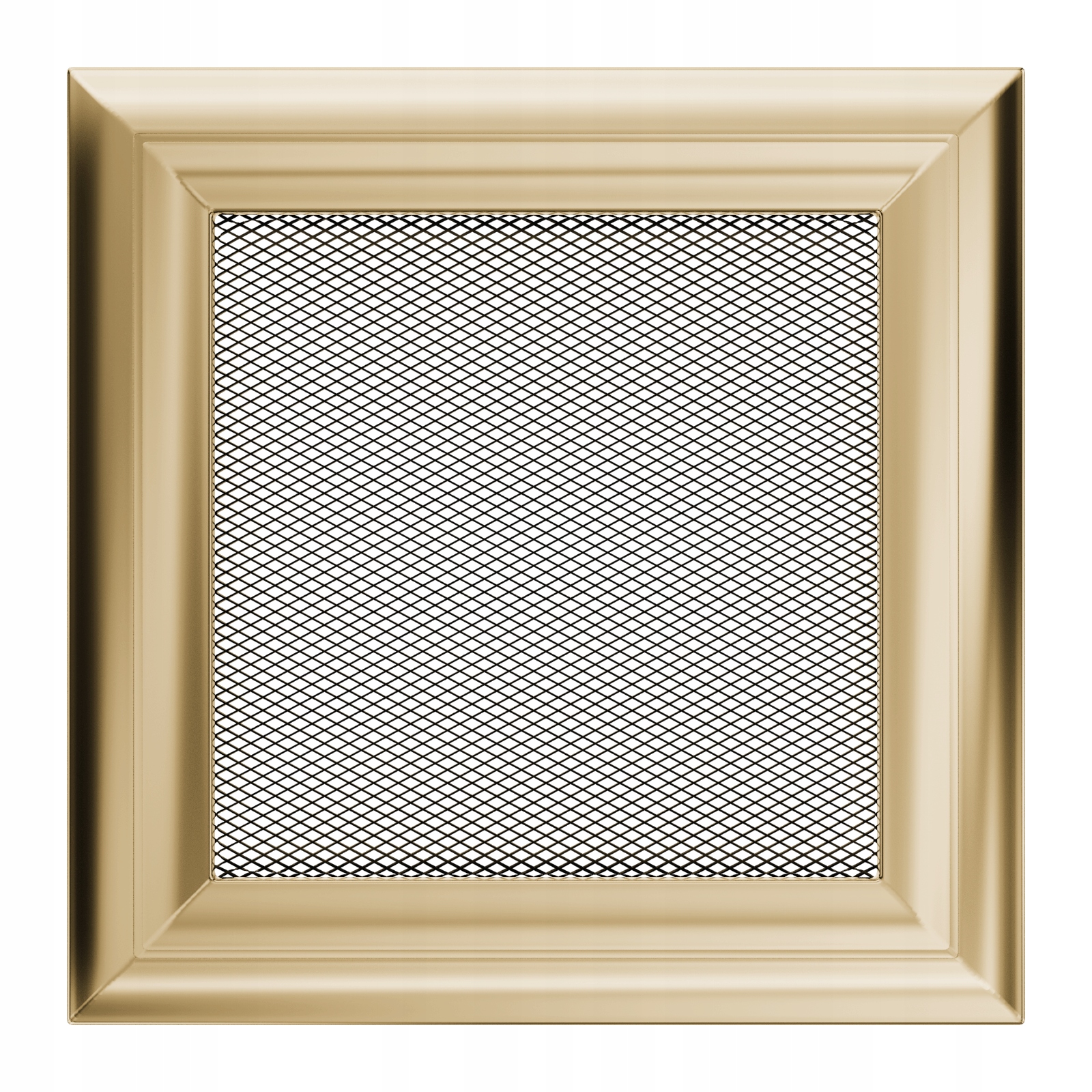 Krbový rošt Oskar 17x17 zlaté odvetrávanie