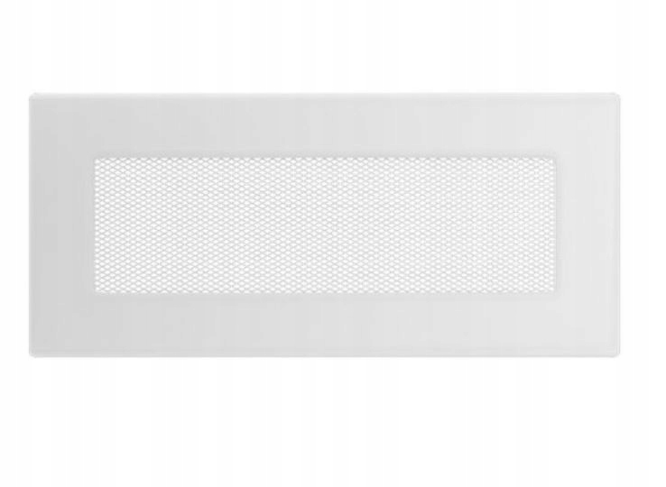 Vetrací výstup biely rošt 17x49cm
