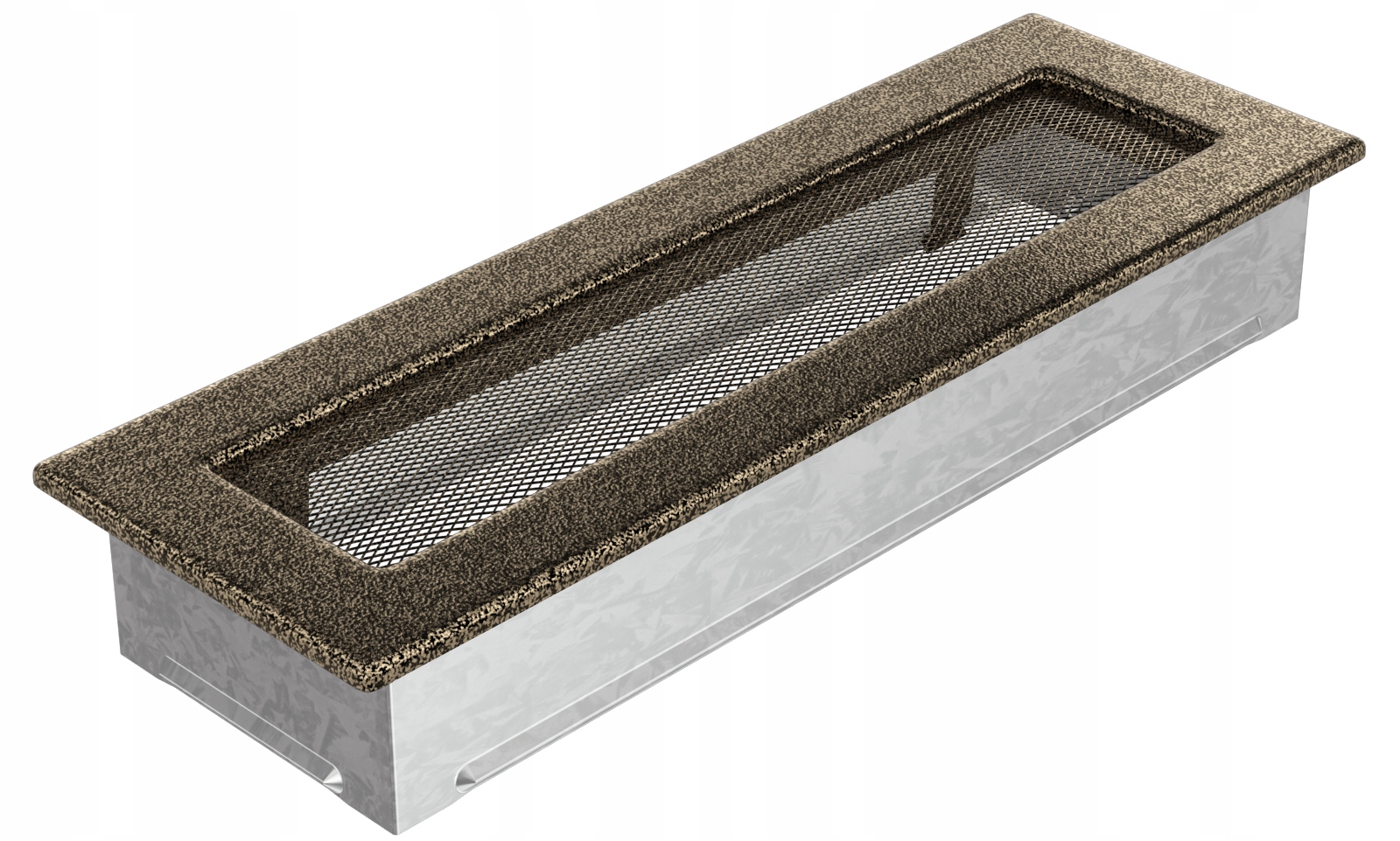 Čierno-zlatý ventilačný rošt 11x32