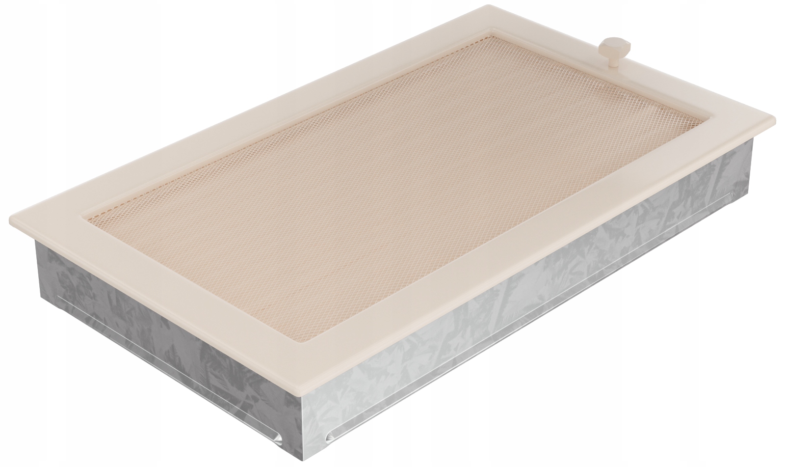 Krémový krbový rošt so zatváraním 22x37 béžová
