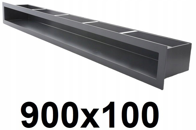Vetracia mriežka - Sudový rošt 900x100 [mm] GRAFIT