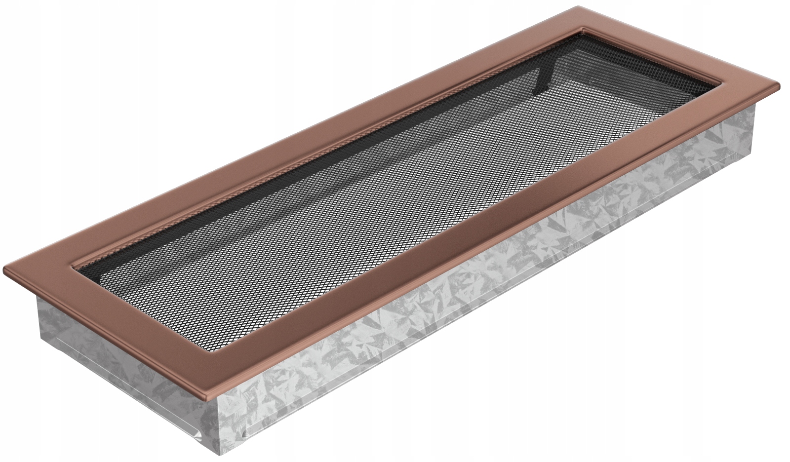 Krbový rošt galvanicky medený krb 17x49