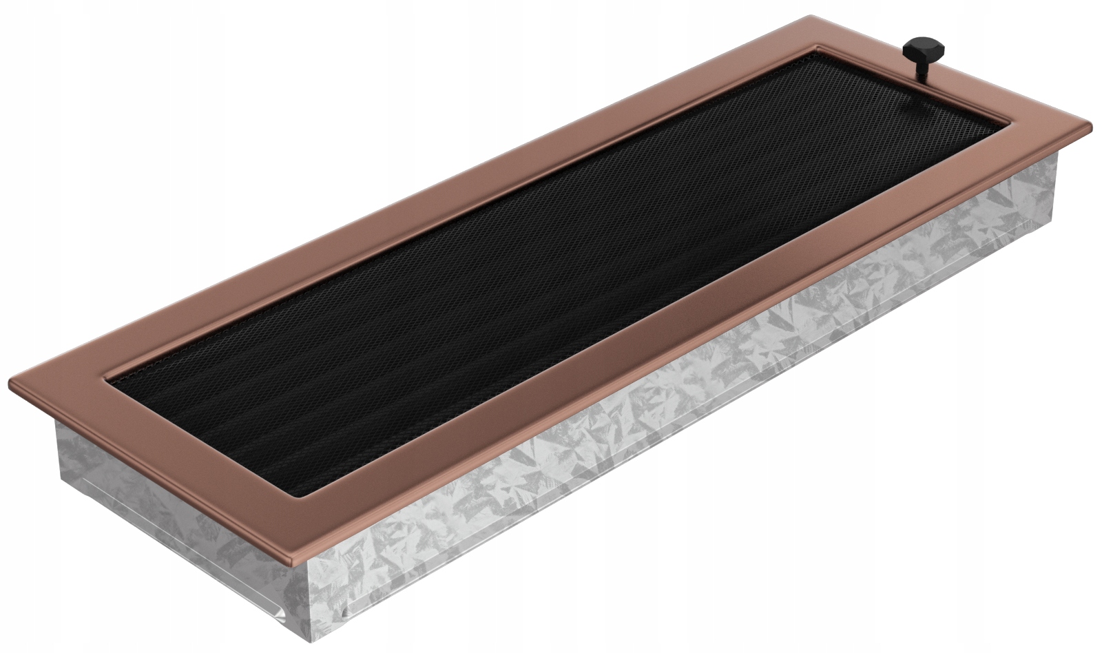 Krbový pozinkovaný medený rošt s uzáverom 17x49