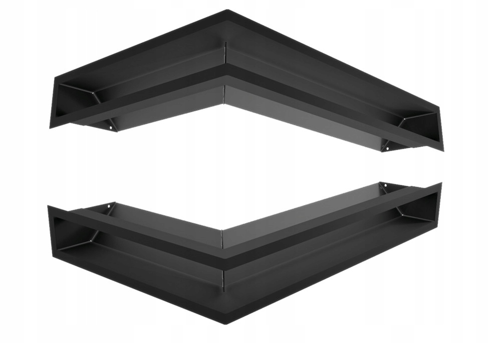 Rohový krbový rošt LUFT 40x60x9 vľavo 2 ks
