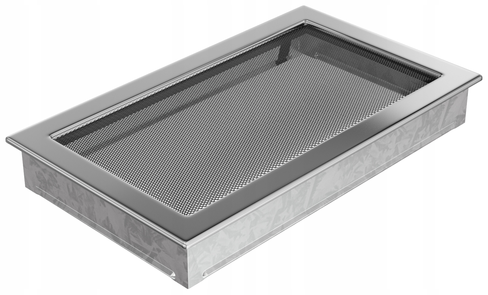 Poniklované ventilačné rošty 22x37