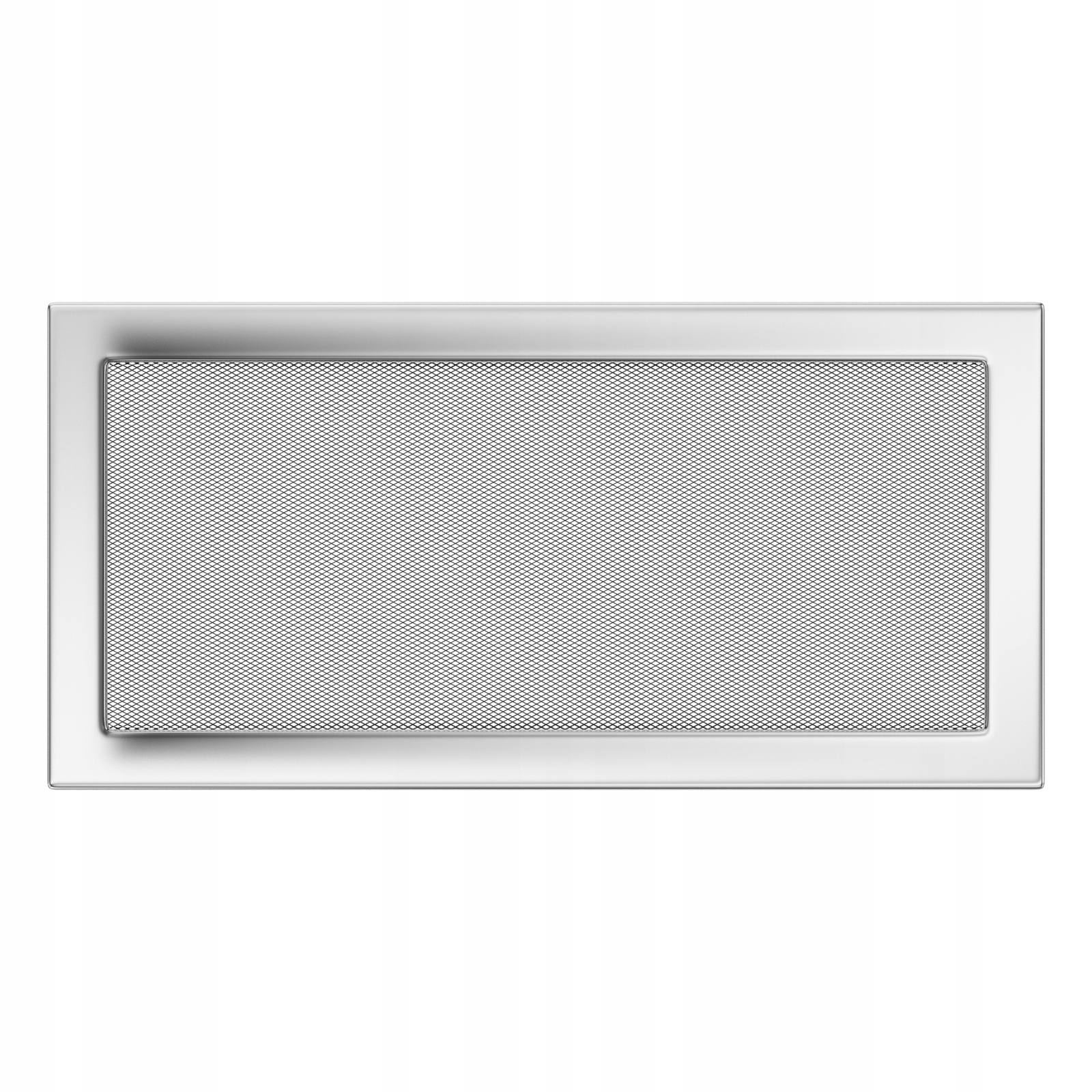 Poniklované ventilačné rošty 22x45