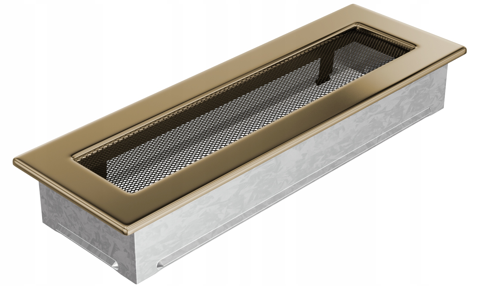 Pozlátený krb 11x32 vetranie