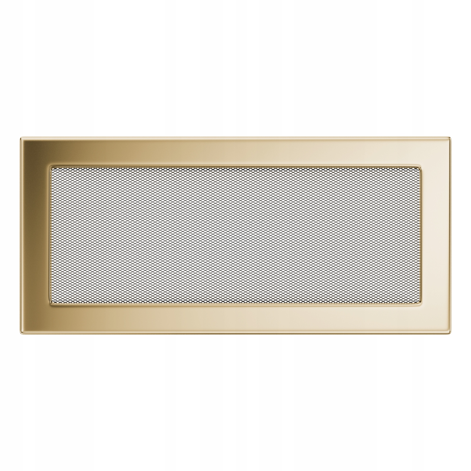 Pozlátený ventilačný rošt 17x37