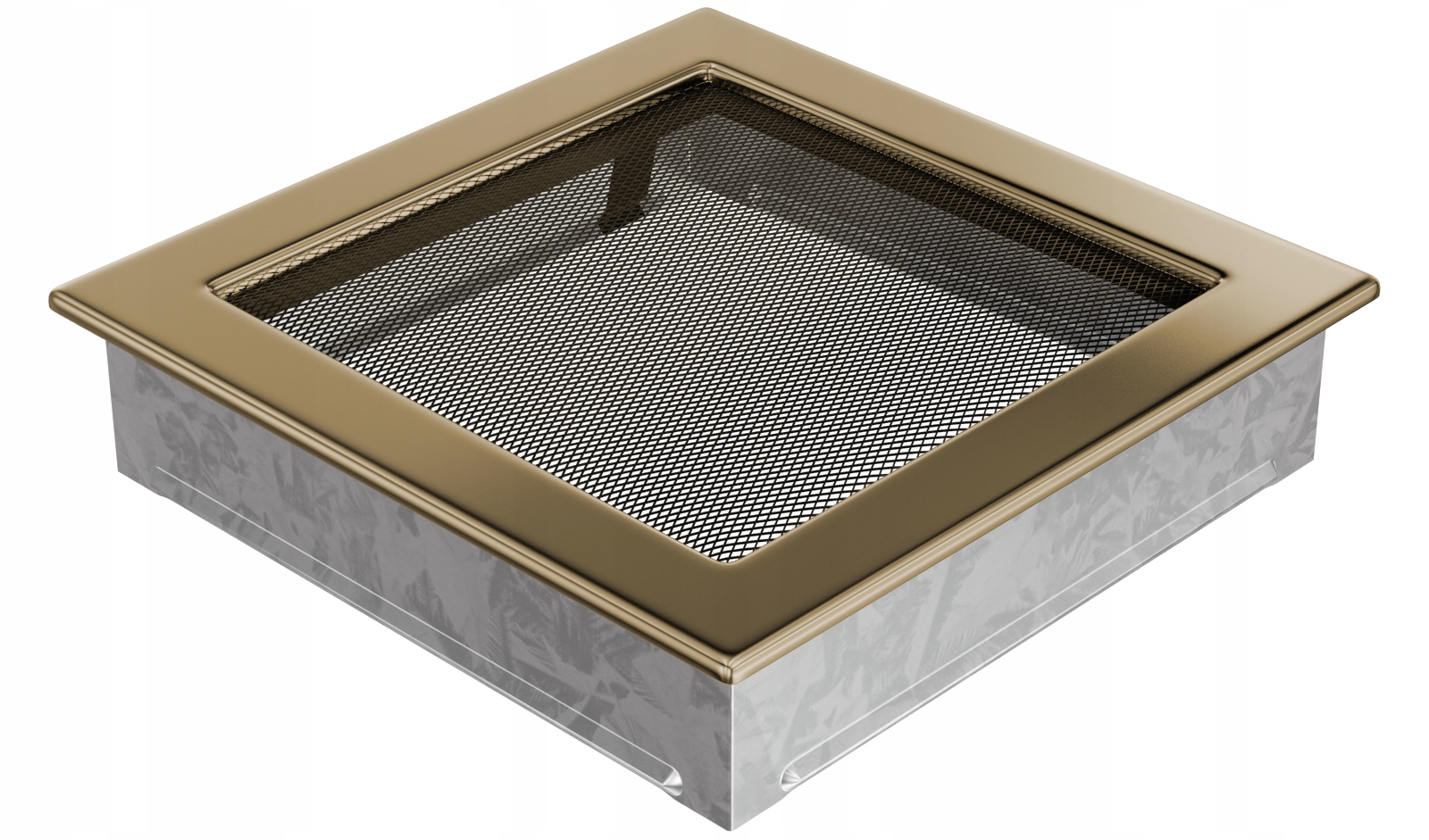 Pozlátený ventilačný rošt 22x22