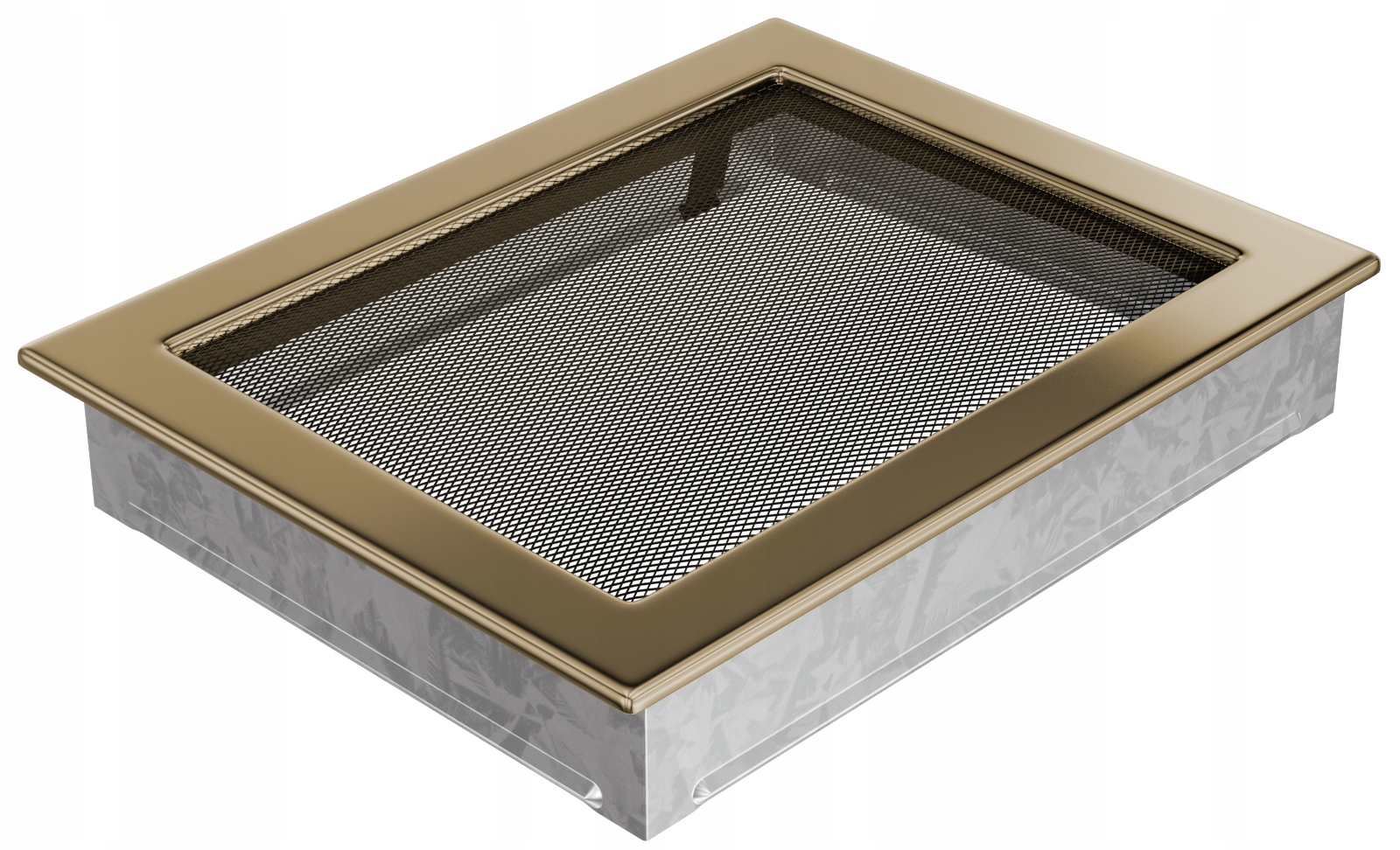Pozlátený ventilačný rošt 22x30