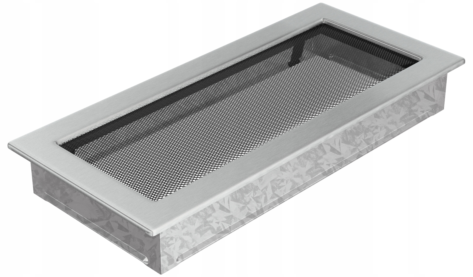 Leštený krbový rošt 17x37 vetranie