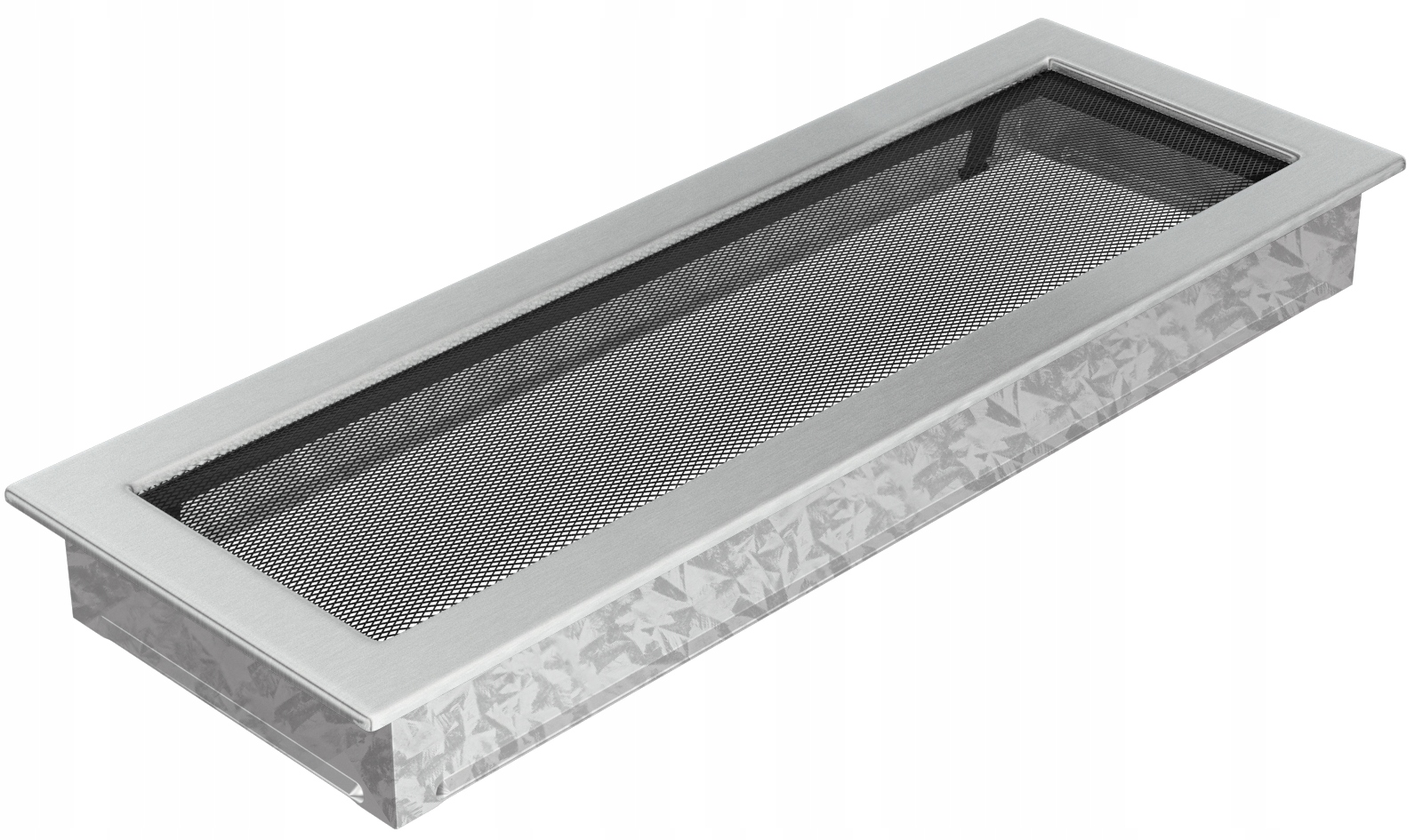 Leštený krbový rošt 17x49 vetranie