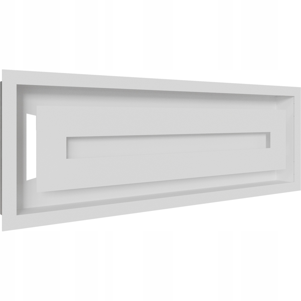 Vetrací rošt 17x49 Wind white