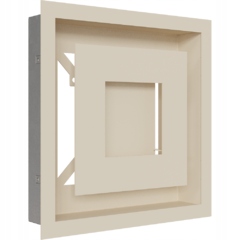 Ventilačný rošt WIND 22x22 krém