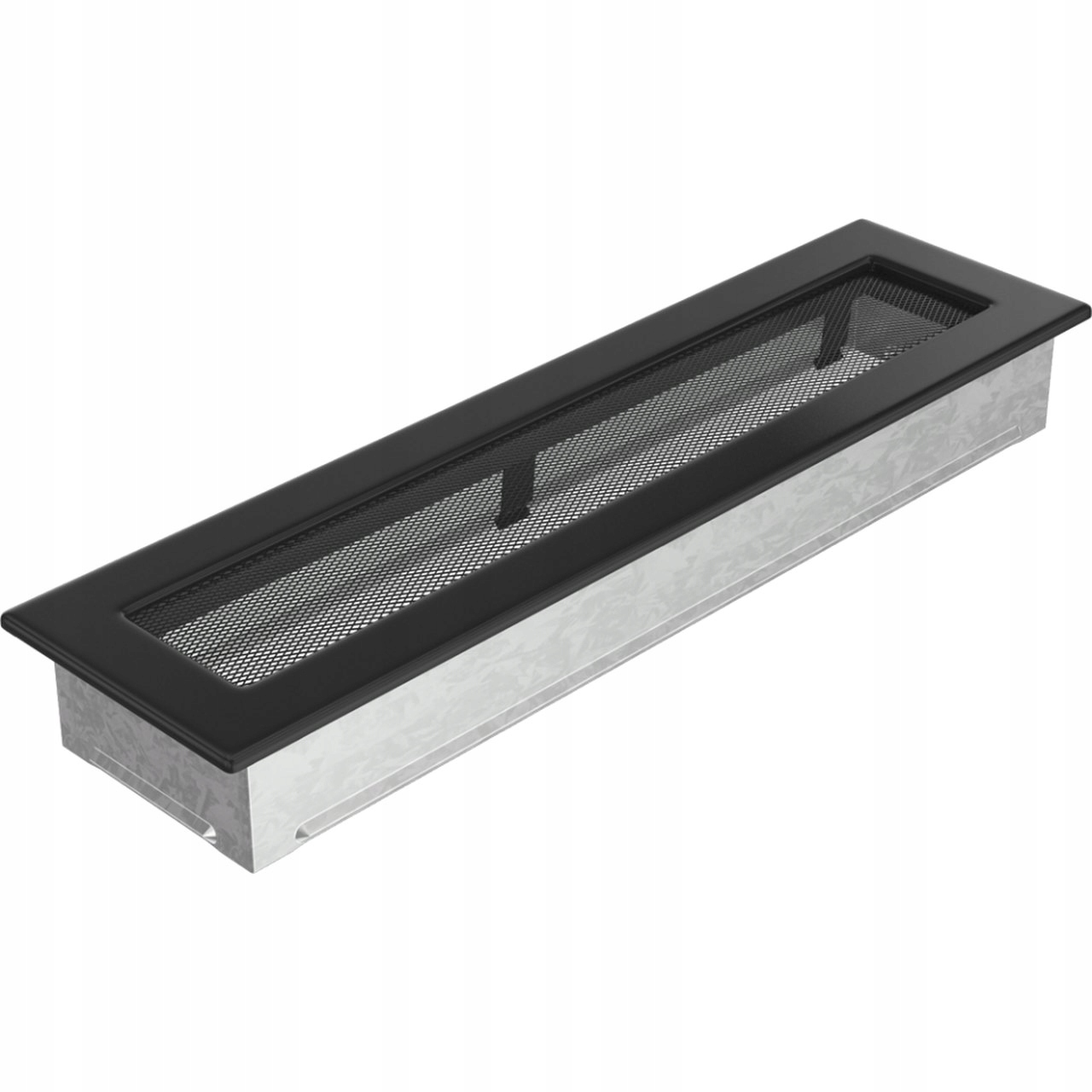 Čierny ventilačný rošt 11 × 42