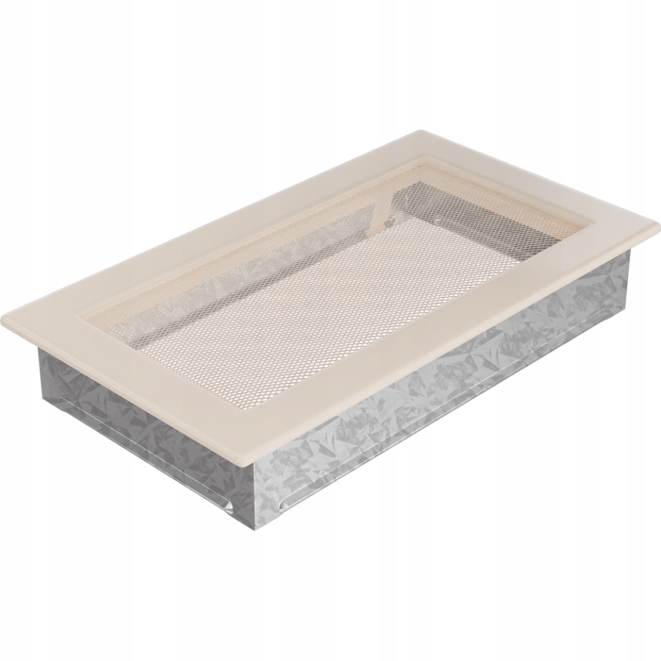 Vetracia mriežka - Krémový ventilačný rošt 17x30