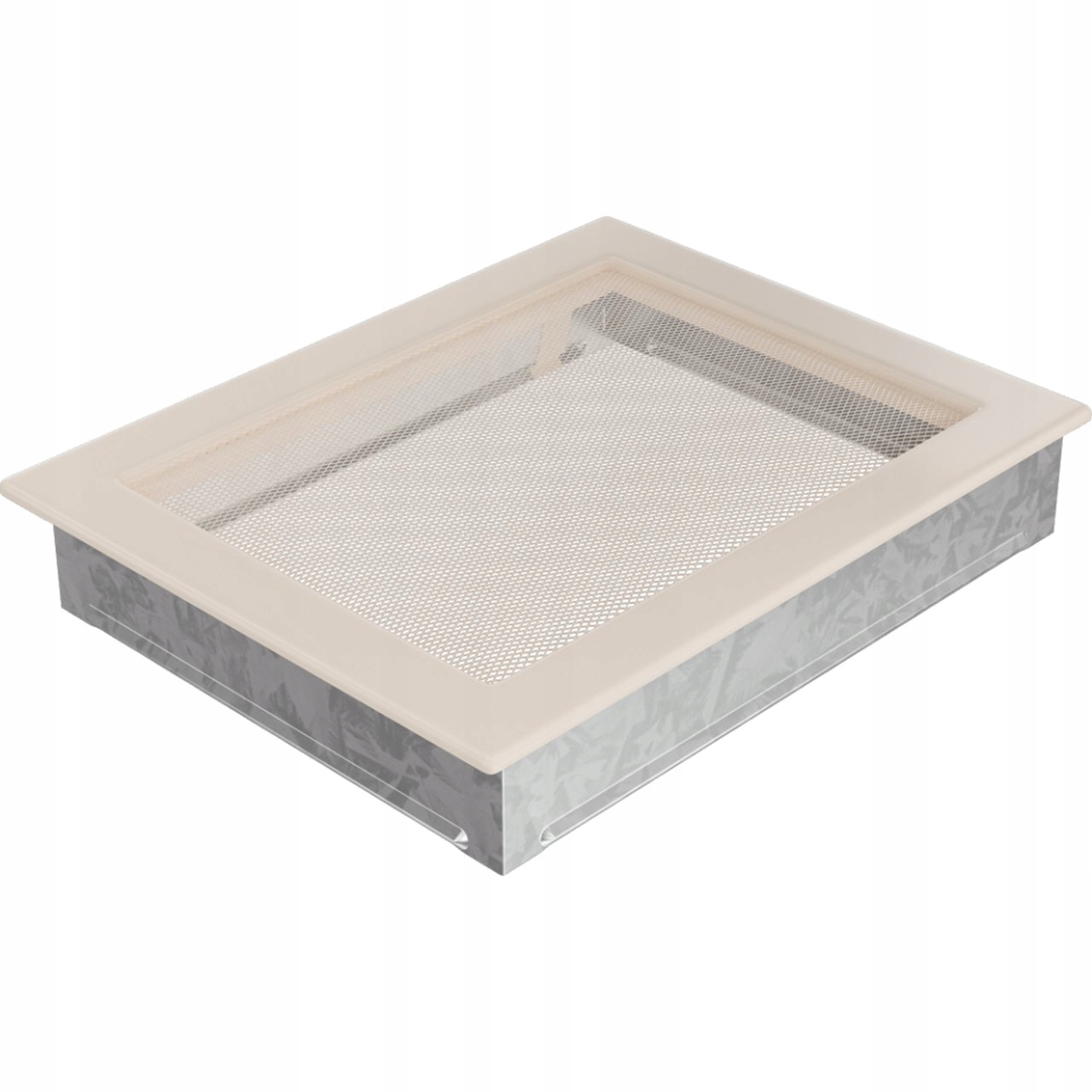 Krémový ventilačný rošt 22x30