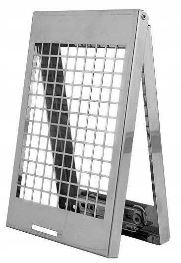 Vetracia mriežka - Nerezový komínový rošt 175x245