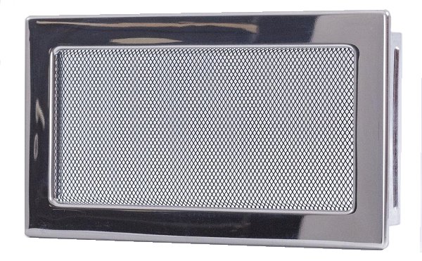 Poniklovaný oceľový rošt 11x17 krb, ventilácia