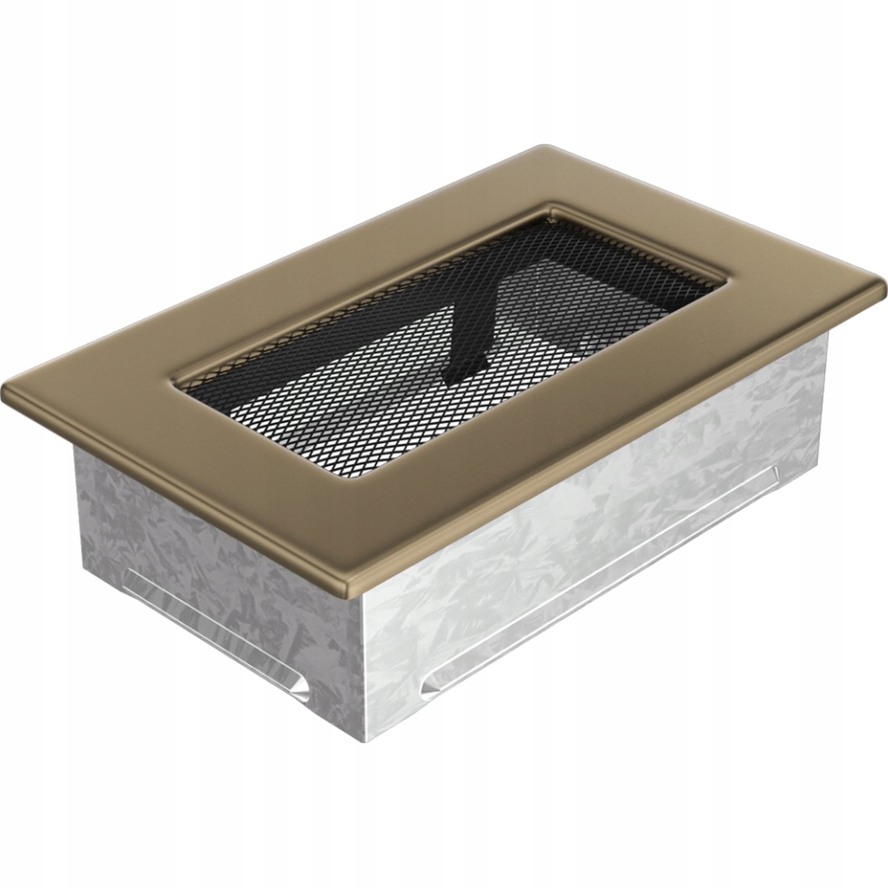 Mriežka, ventilácia, galvanické zlato 11x17 + zdarma
