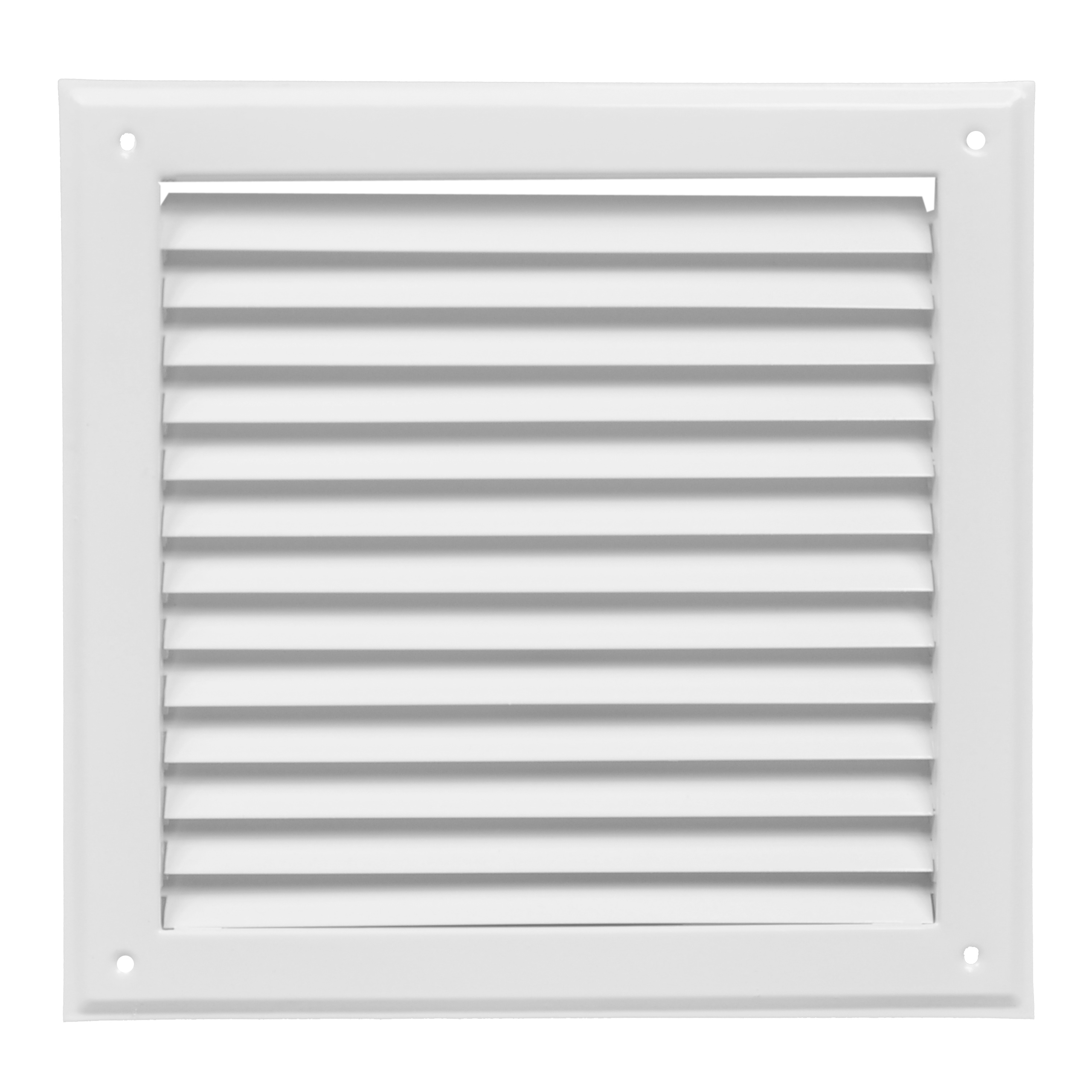 Vetracia mriežka 40x25, biela, šikmý kov