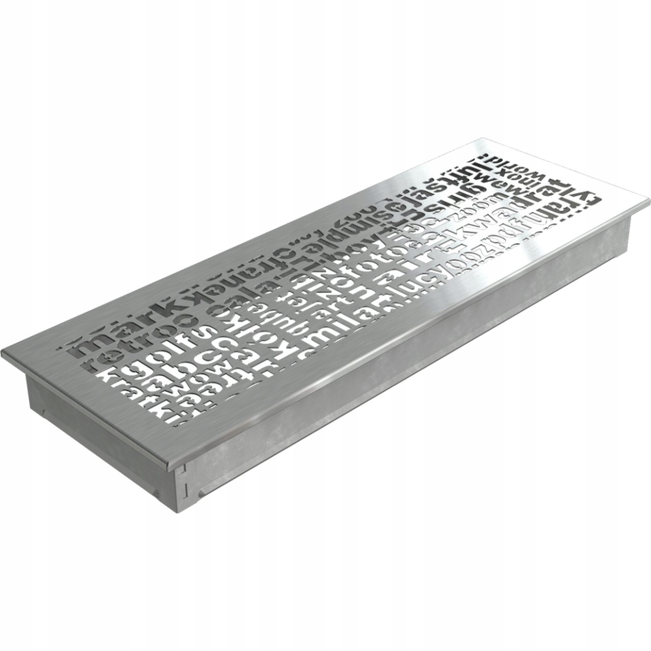 Vetracia mriežka ABC leštená 17x49 + zdarma