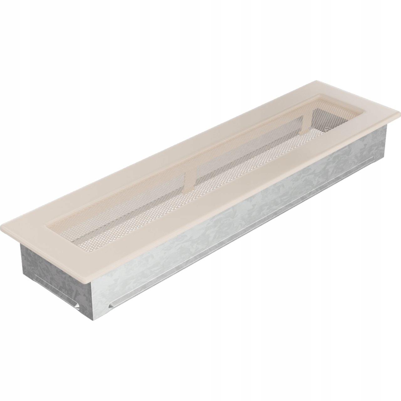 Krémová vetracia mriežka 11x42 + zdarma