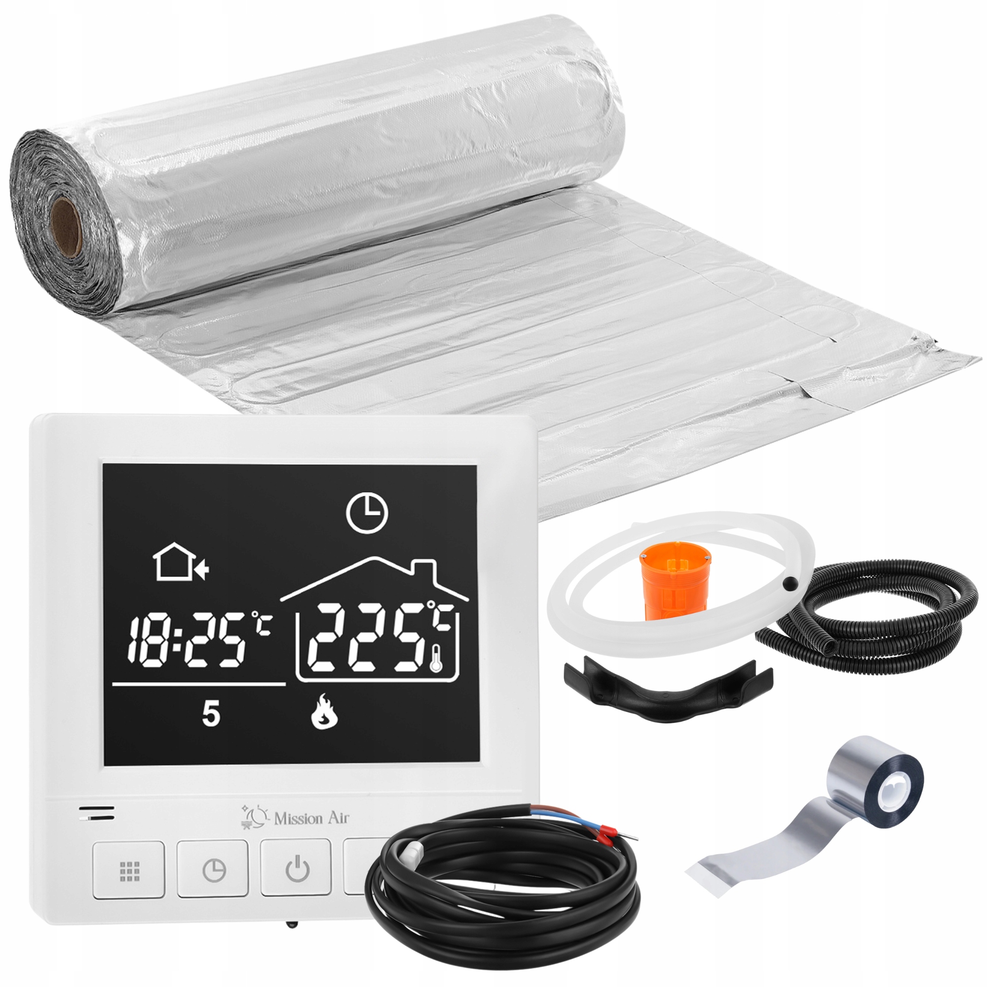 SET Vykurovacia rohož pre panely MAL-160 W/m² 4m²