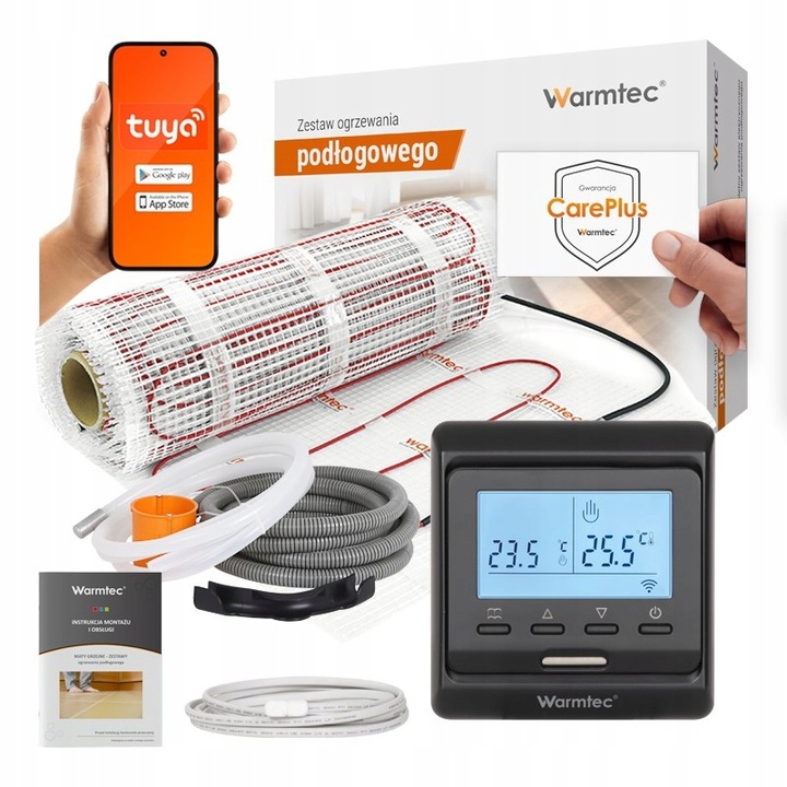 Sada podlahového vykurovania Warmtec DS2-30/T510-CC
