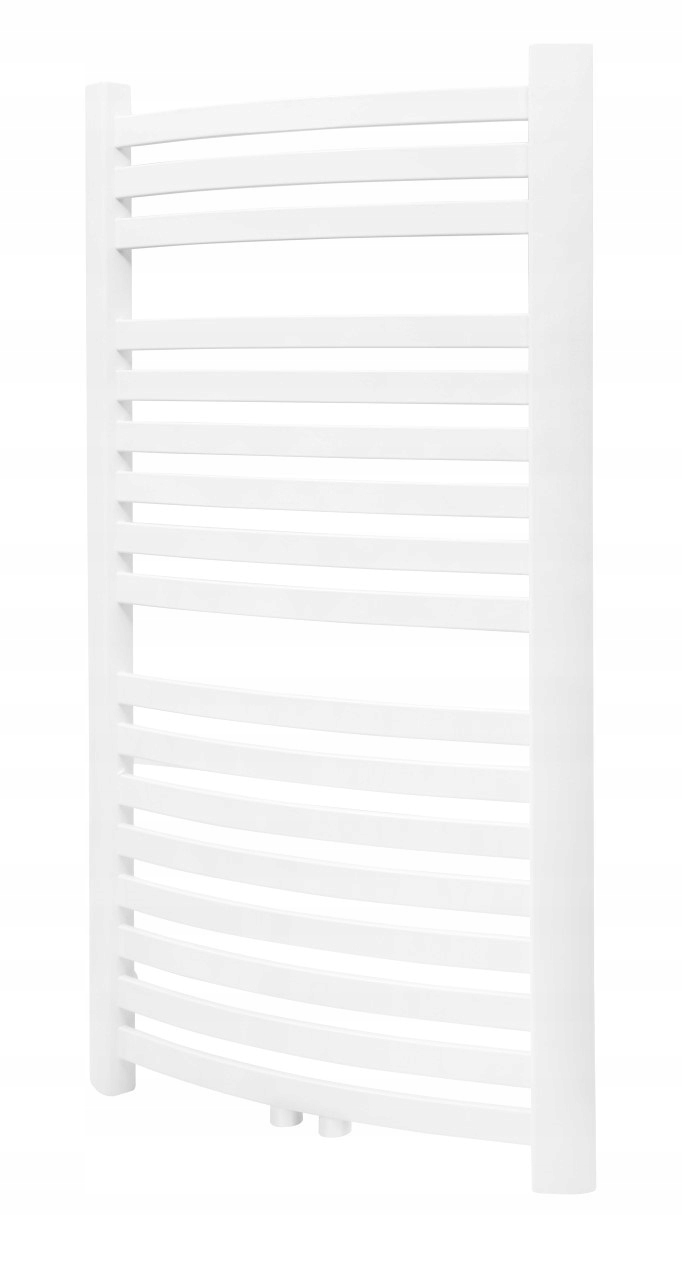 Diamantový 272 W vodný kúpeľňový radiátor 570 × 550 mm biely