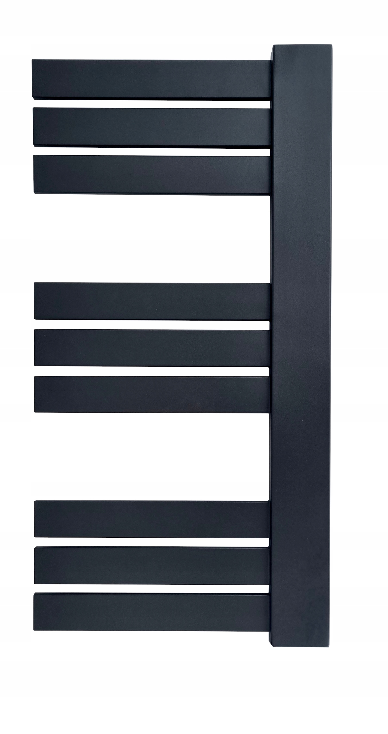 Vodný kúpeľňový radiátor Scarlet 412 W 400 × 800 mm čierny