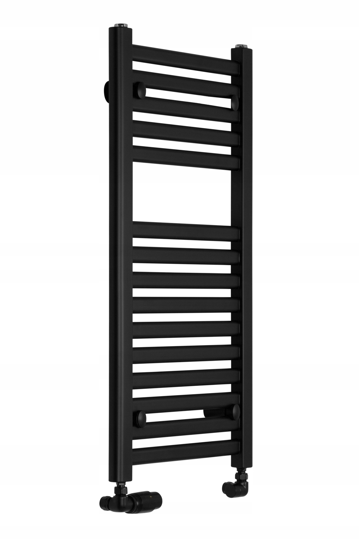 Heat & Style 291 W vodný kúpeľňový radiátor 400 × 800 mm čierny