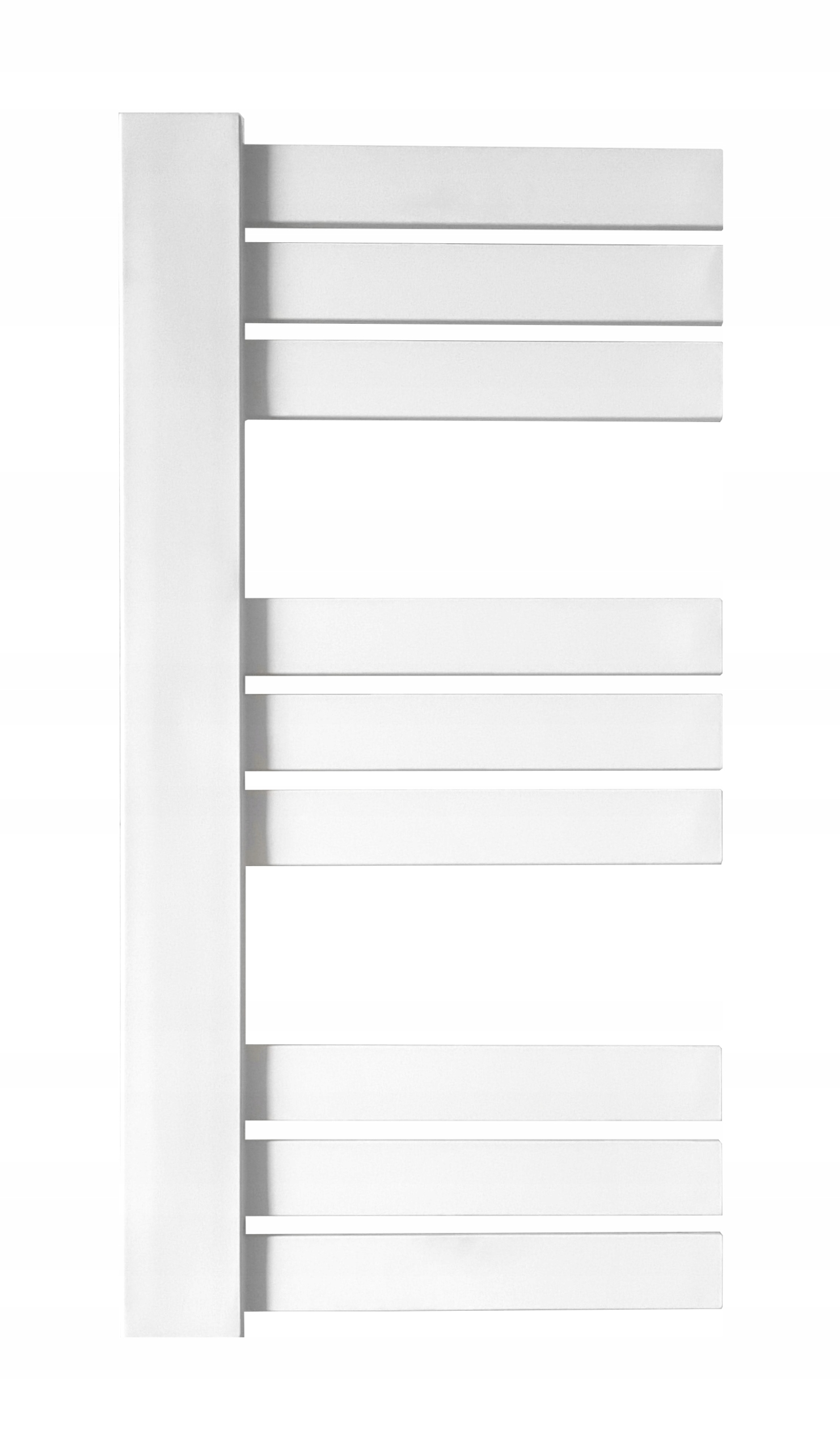 Vodný kúpeľňový radiátor Scarlet 412 W 400 × 800 mm biely