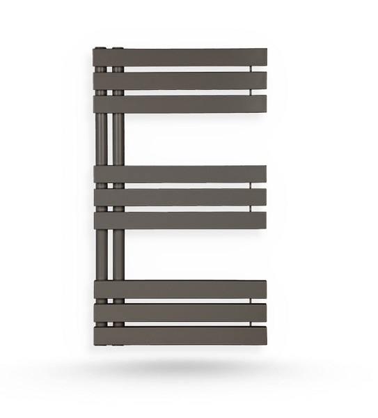 Vodný kúpeľňový radiátor 275 W 400 x 850 mm antracit